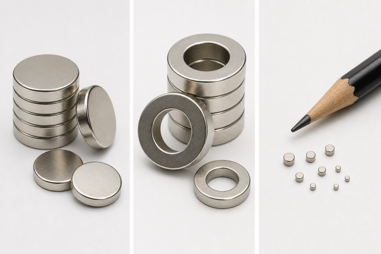 Common Sensor & Electronics Magnet Types