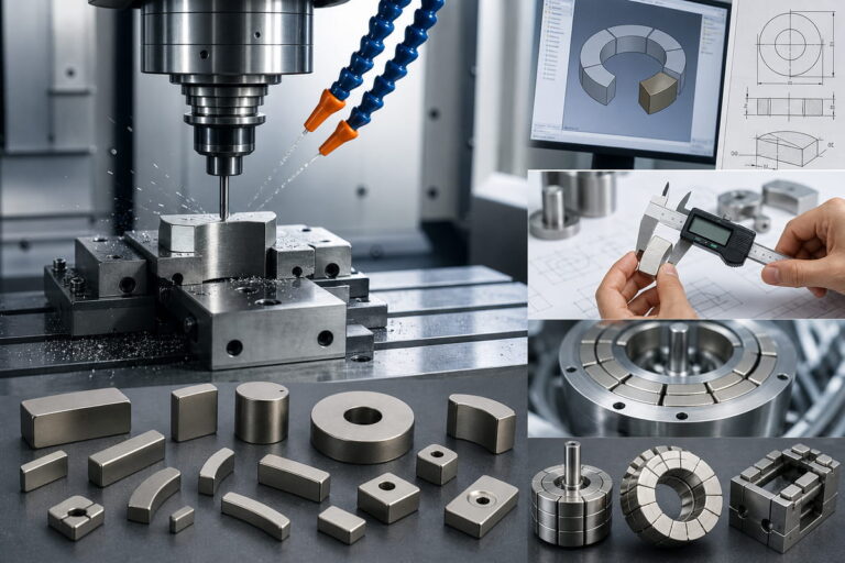 Soluções personalizadas para o processamento de ímanes