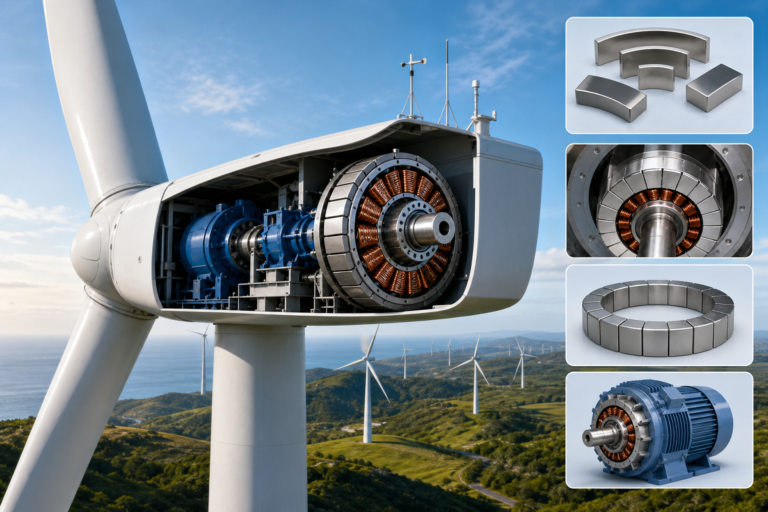 Key Advantages of Wind Turbine Generator Magnets