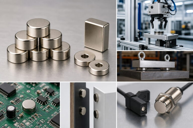 Neodymium Magnet NiCuNi Coating Typical Applications