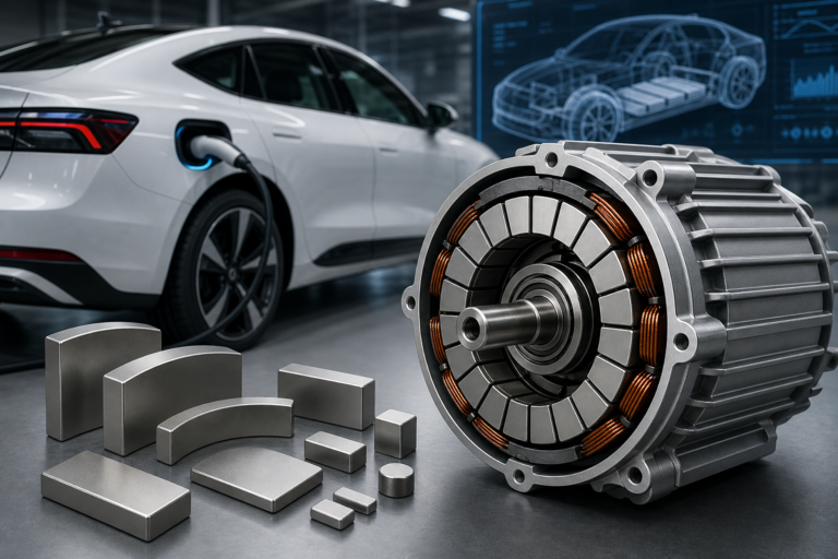 Neodymium Magnets for Electric Vehicle Motors