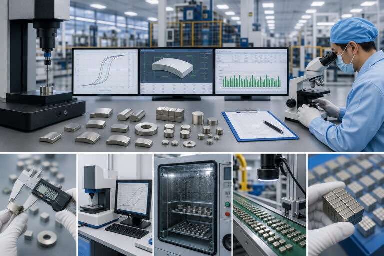 Quality Control Objectives in NdFeB Magnet Manufacturing