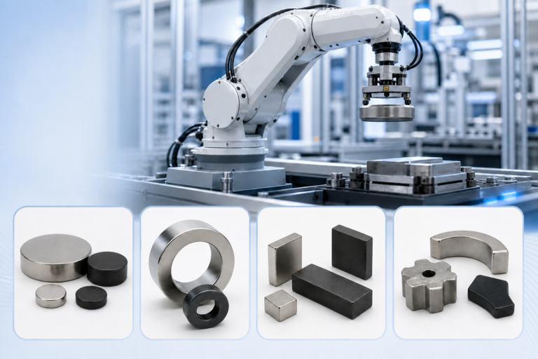 Typical Magnet Products for Robotics & Automation