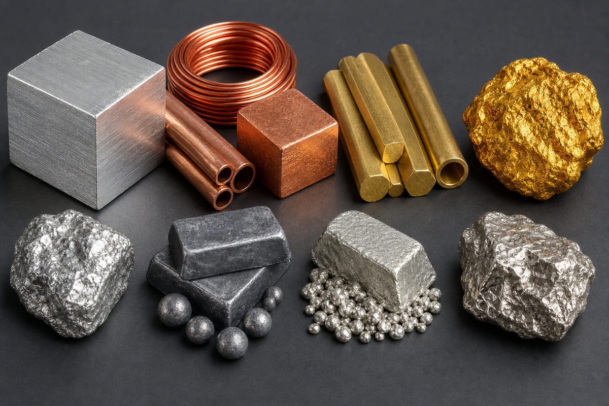 Common Non-Ferrous Metals