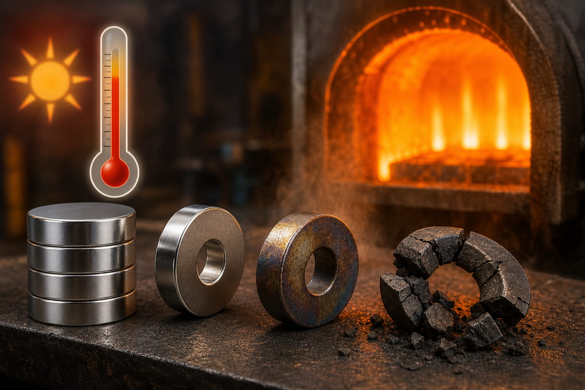High Temperature that Shorten Neodymium Magnets Lifespan