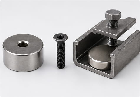 Mechanical Fastening Neodymium Magnets
