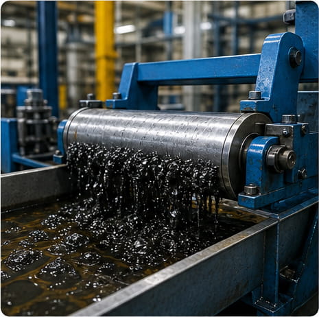 Ímanes de neodímio utilizados na produção industrial