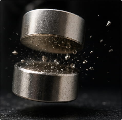 Pequenos fragmentos voadores