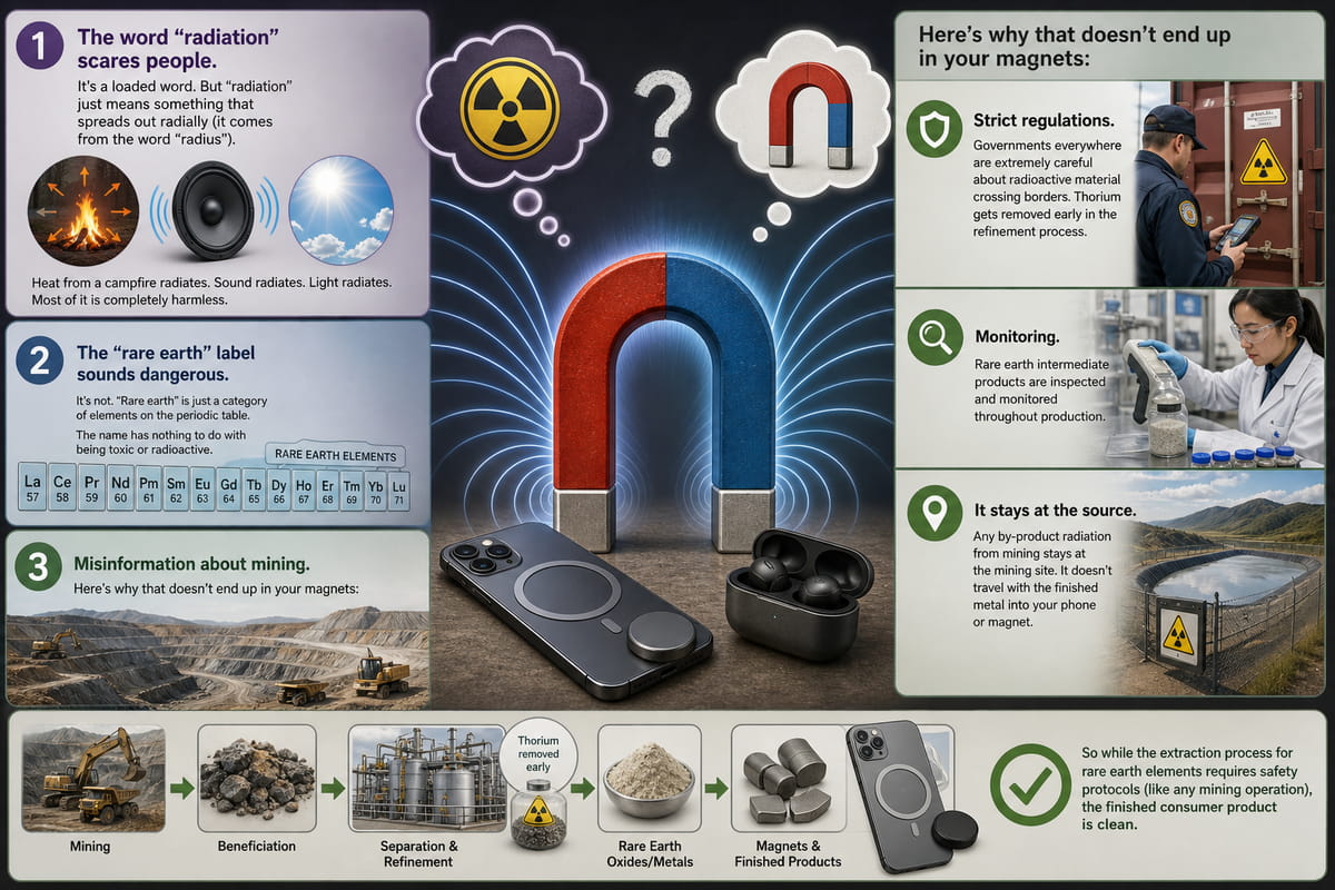 Why People Confuse Magnetic With Radioactive