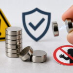 Os ímanes de neodímio são seguros?