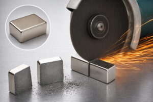 can you cut a neodymium magnet