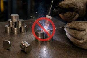 can you weld neodymium magnets
