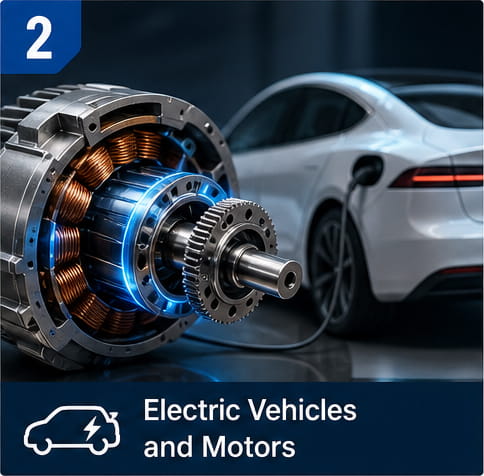 Veículos e motores elétricos