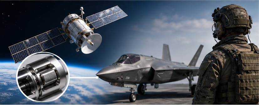 Íman N55 para aplicações aeroespaciais e de defesa