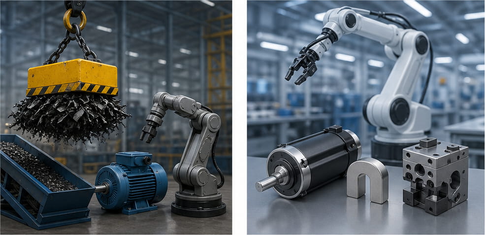 Íman N55 para uso industrial