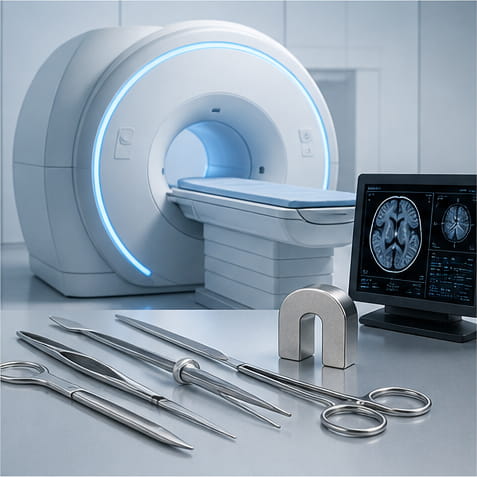Íman N55 para utilização em dispositivos médicos