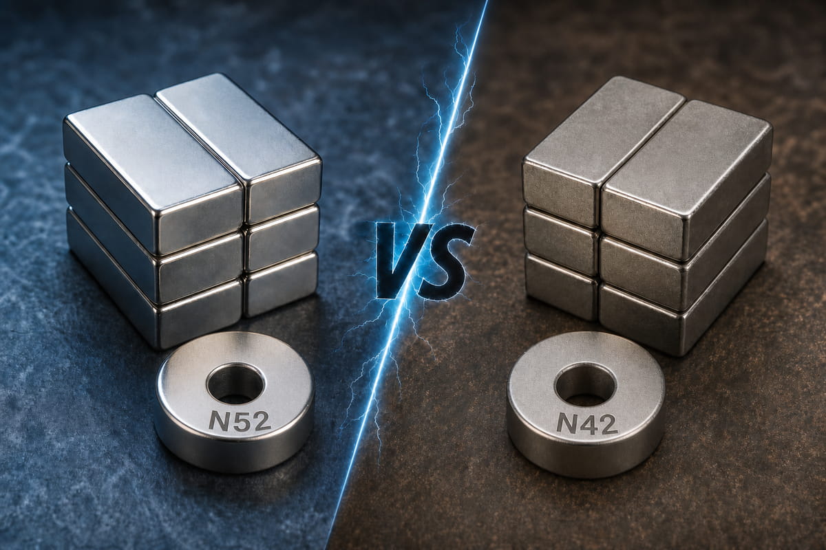 Ímanes n52 vs n42